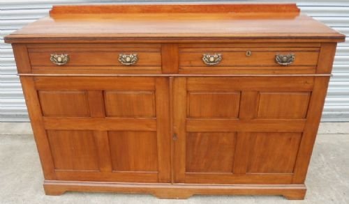 Victorian Mahogany Five Foot Sideboard Base