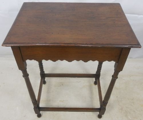 Jacobean Style Oak Occasional Table