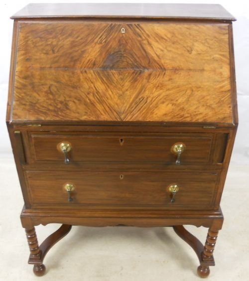 Quality Walnut Writing Bureau in William & Mary Style