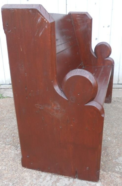 Victorian Small Pine Pew