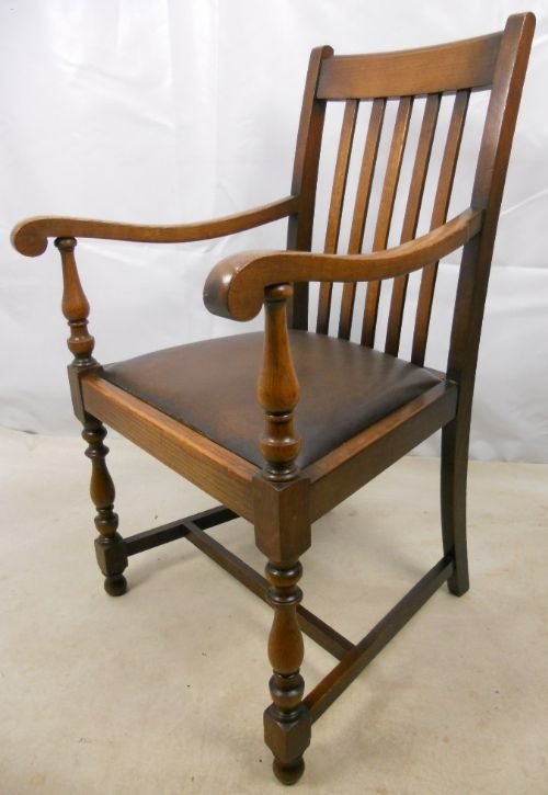 Oak Carver Armchair