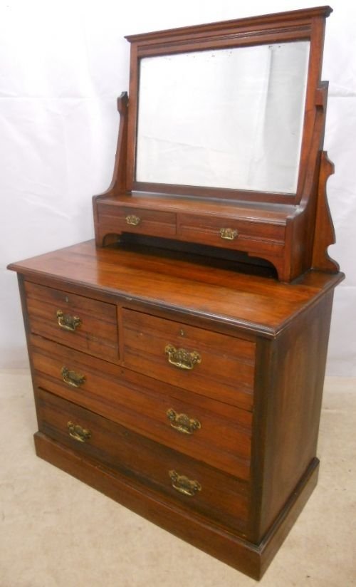 Edwardian Mahogany Dressing Chest