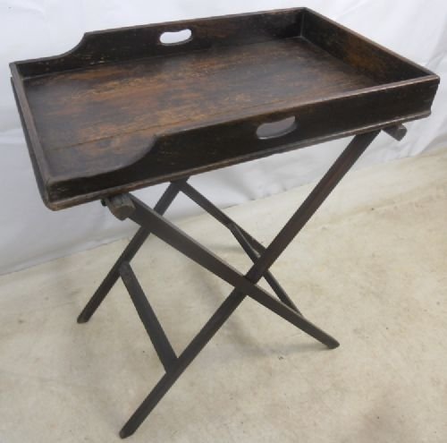 Oak Butlers Tray on Stand