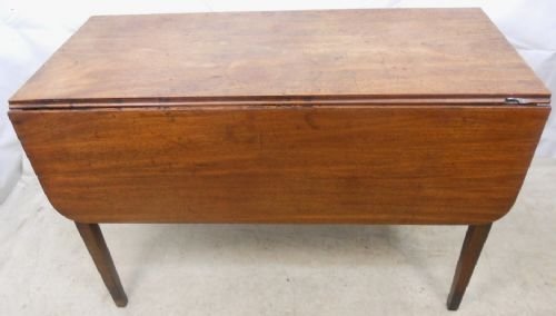Georgian Oak Dropleaf Dining Table