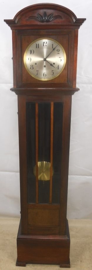 Mahogany Case Grandmother Clock