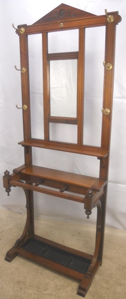 Victorian Mahogany Hallstand