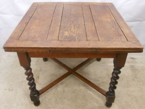 Solid Oak Extending Dining Table to Seat Six