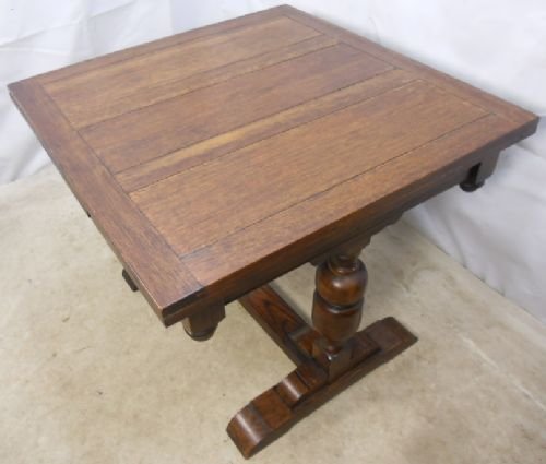 Oak Drawleaf Refectory Style Dining Table