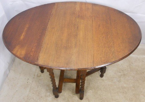 Light Oak Gateleg Dining Table