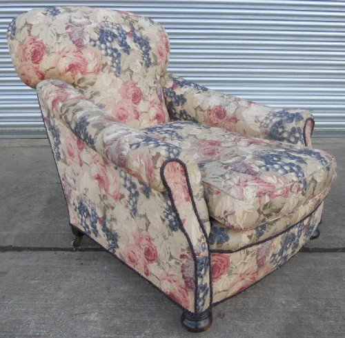 Easy Armchair with Feathered Cushion