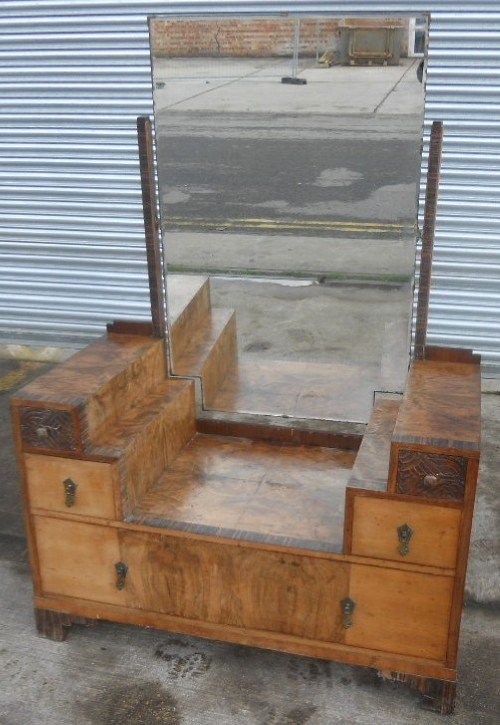 Deco Walnut Dressing Table