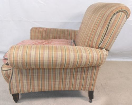 Edwardian Easy Armchair for Re-upholstery