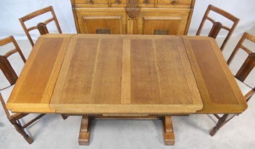 fig 2. Attractive Light Oak Dining Room Group