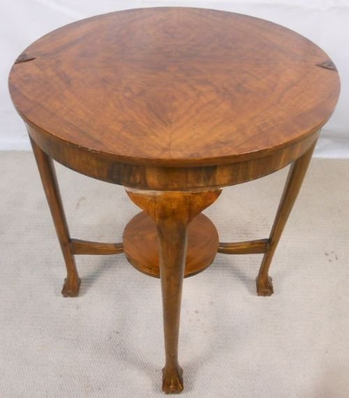 Edwardian Mahogany Circular Card Table