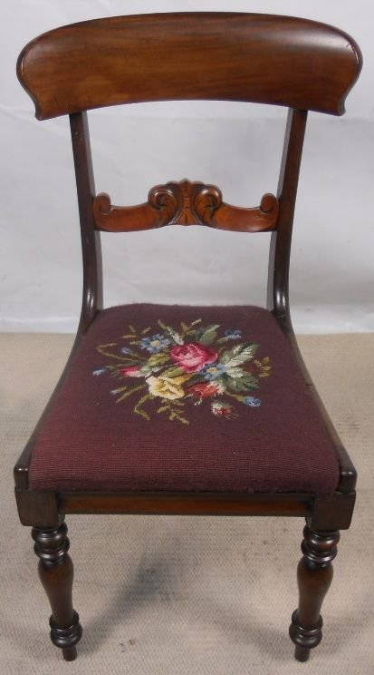 Early Victorian Mahogany Dining Chair