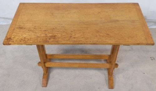 Light Oak Arts & Craft Style Centre Table