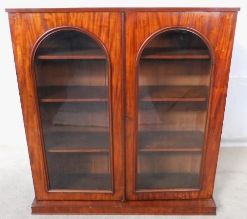 Victorian Mahogany Standing Bookcase