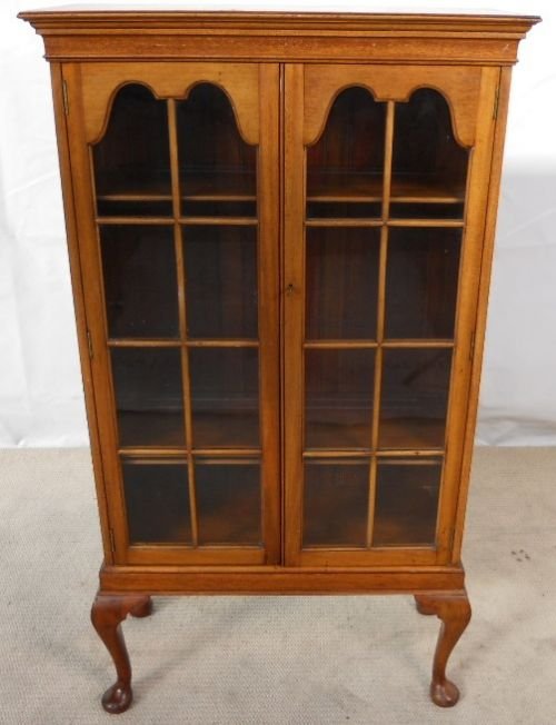 Georgian Style Mahogany Bookcase Cabinet