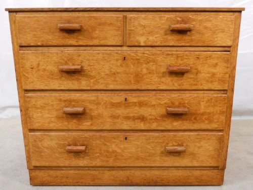 Georgian Light Oak Chest of Drawers