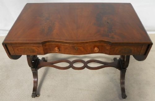 Georgian Style Mahogany Sofa Table