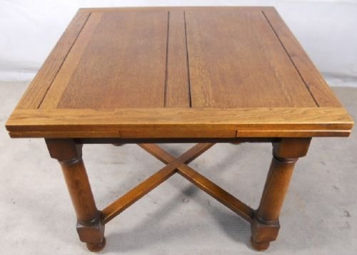 Quality Light Oak Extending Dining Table to Seat Six