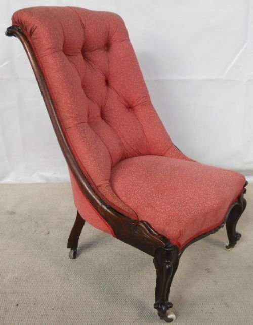 Victorian Mahogany Nursing Chair