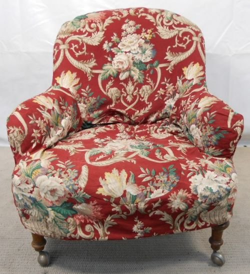 Victorian Tub Armchair for Re-upholstery