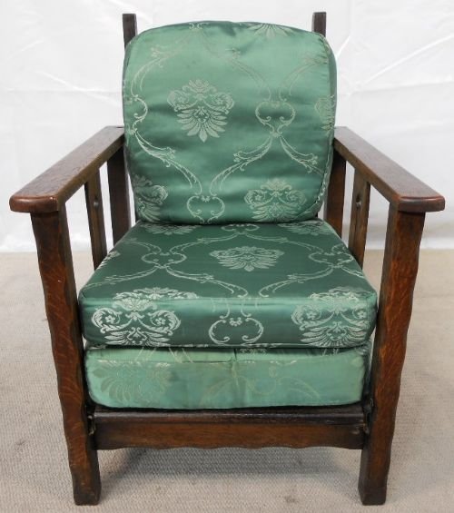 Oak Reclining Armchair Daybed