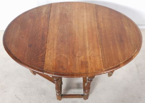 Small Oak Gateleg Dining Table