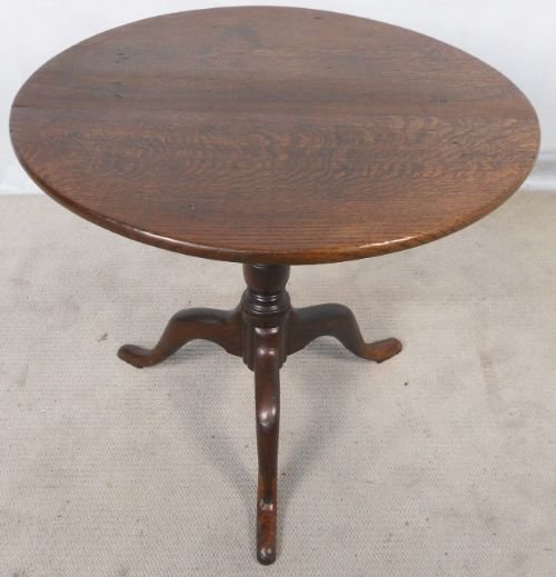 Georgian Oak Tripod Table