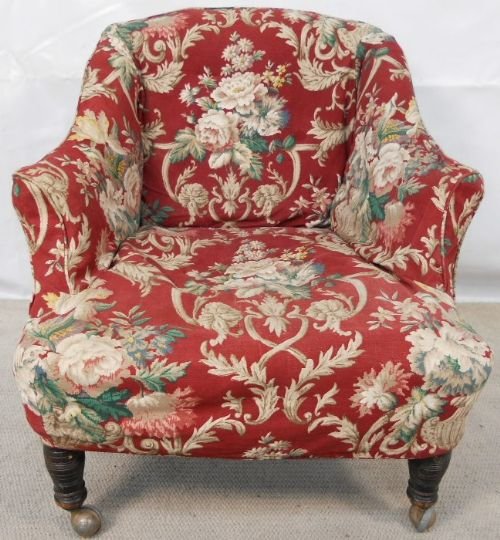 Victorian Small Tub Armchair for Re-upholstery