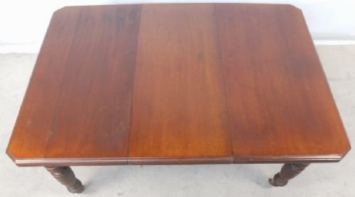 fig 1. Edwardian Mahogany Extending Dining Table