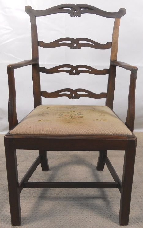 Elm Ladderlack Carver Desk Armchair