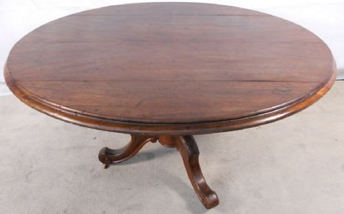 Victorian Oval Pedestal Mahogany Dining Table