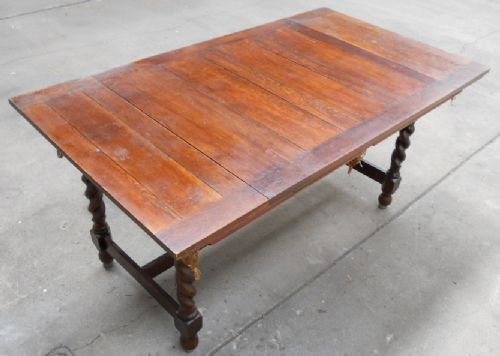 fig 1. Oak Table Top Quarter Size Snooker Table