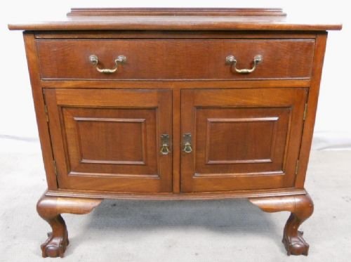 Chippendale Style Mahogany Side Cabinet