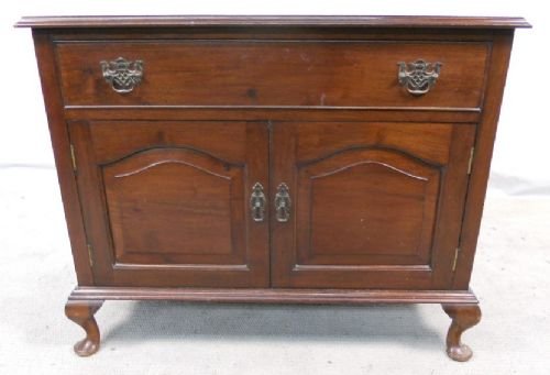Georgian Style Mahogany Two Door Cupboard Sideboard Base
