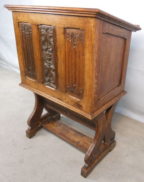 Carved Oak Church Lectern