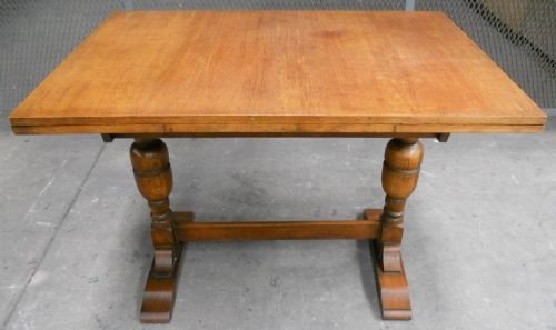 Light Oak Extending Dining Table
