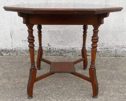 Edwardian Mahogany Octagonal Centre Table