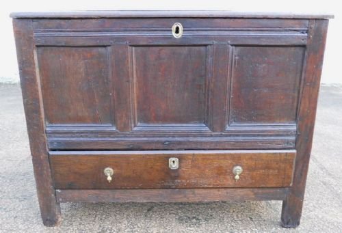 Oak Panelled Mule Chest