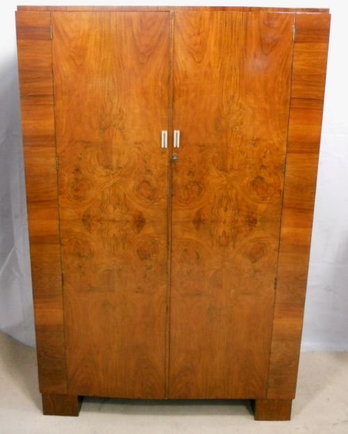 fig 4. Deco Walnut Four Piece Bedroom Suite