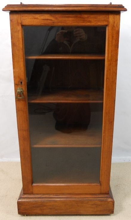fig 1. Victorian Mahogany Music Cabinet