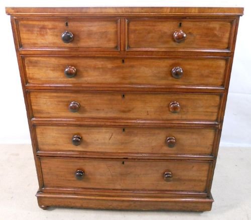 Victorian Large Mahogany Chest of Drawers
