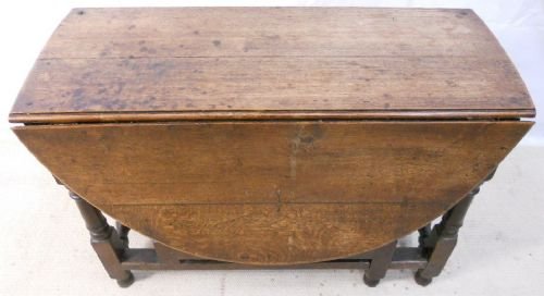 Antique Oak Gateleg Dining Table
