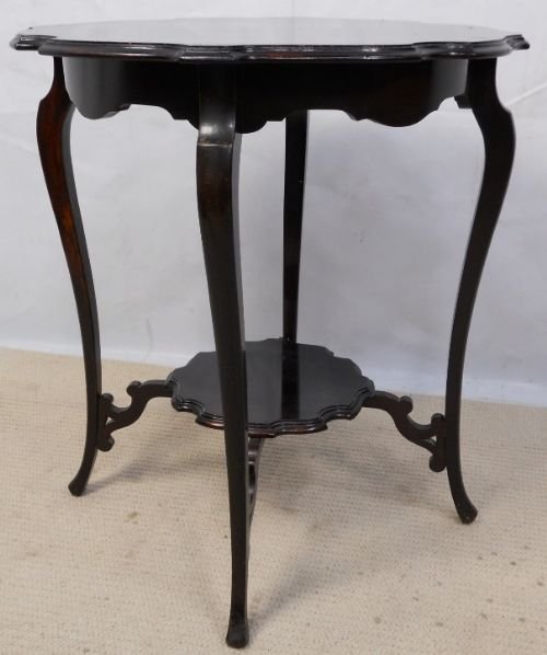 Victorian Ebonized Occasional Table