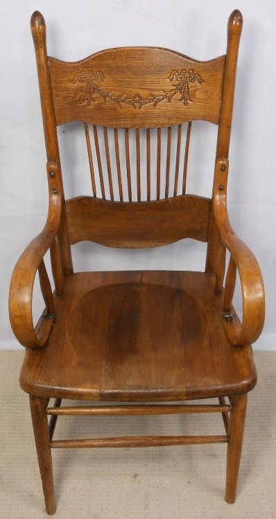Spindle-back Beech Kitchen Armchair