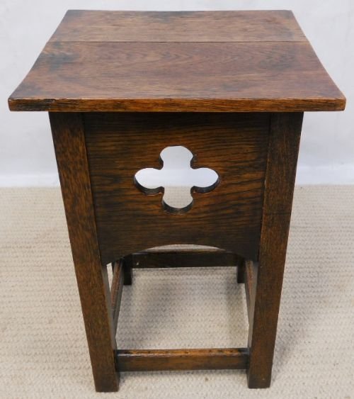 Oak Low Plant Stand