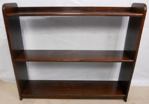 Dark Oak Standing Open Bookshelves
