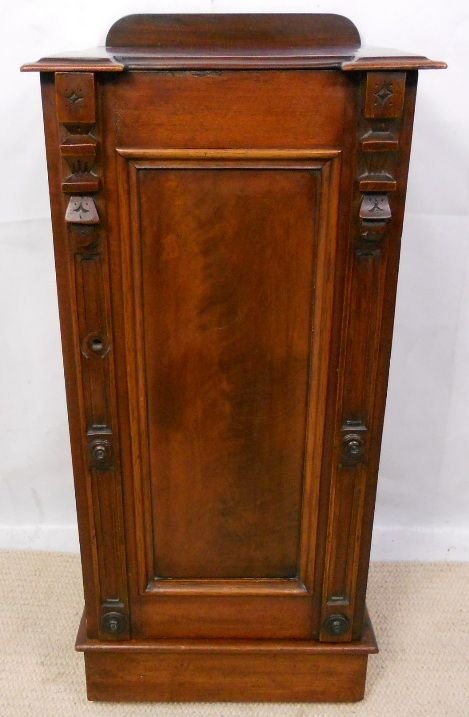 Victorian Mahogany Bedside Cabinet